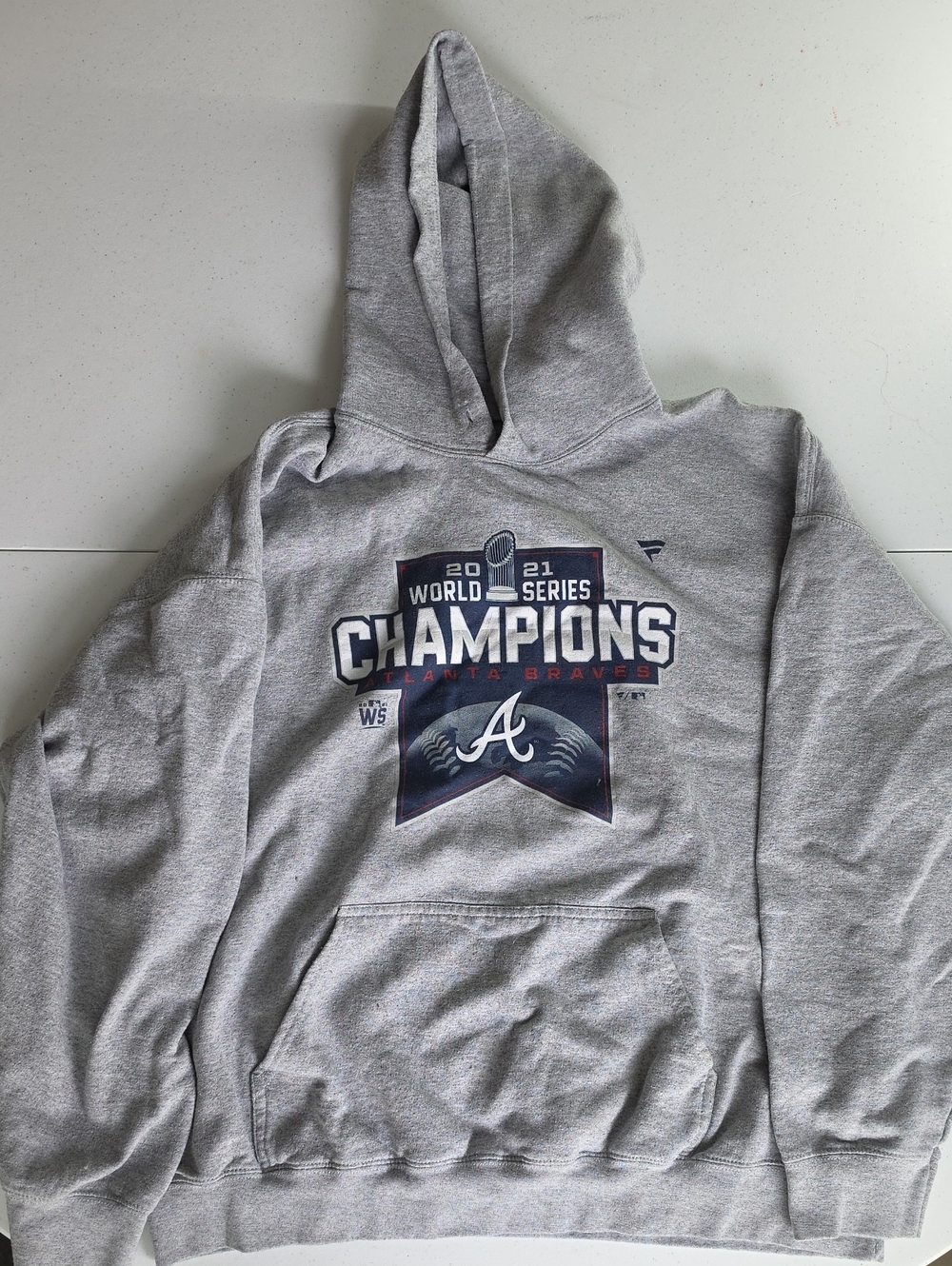 2021 World Series Champions Gray Hoodie #A46